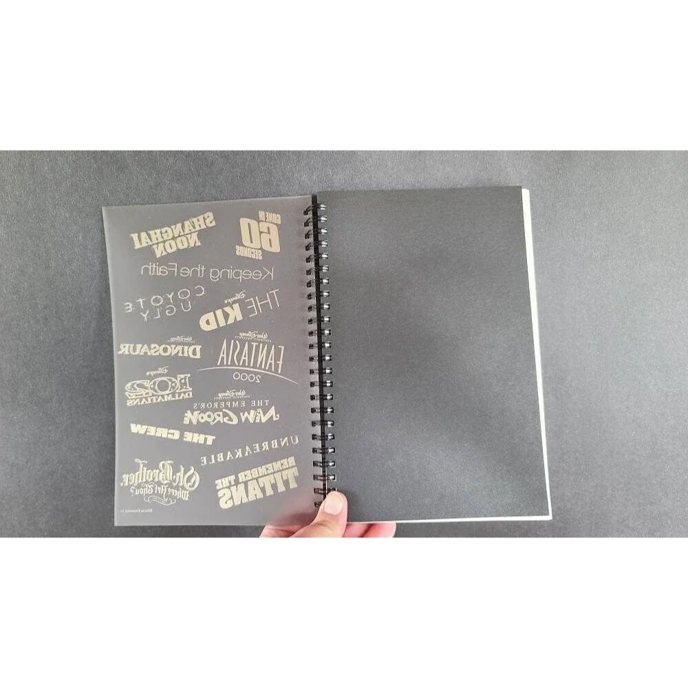 Vintage Movie-Themed Journal/Notebook